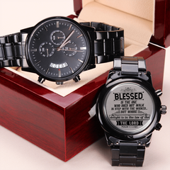 Blessed Is the One (Psalm 11-3 NIV) – Men's Watch